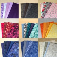 5pcsset diy crafts floral patchwork cloth cotton fabric diy accessories sewing quilting handmade material