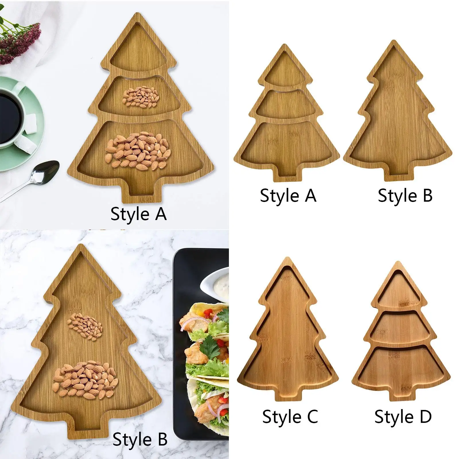 Рождественский сервировочный поднос для десерта сервировочная миска