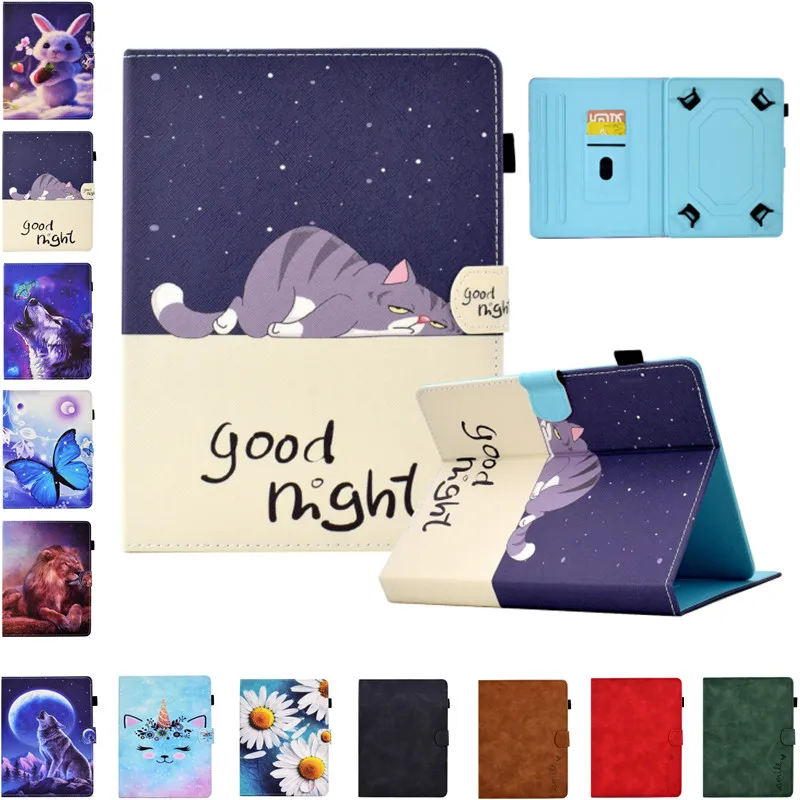 

Universal Cute Cover For Huawei Matepad MediaPad T3 T1 T2 T5 10 M1 M2 M3 M5 M6 10.8 9.6 10.1 Inch AGS-WO9 L09 Tablet Print Case