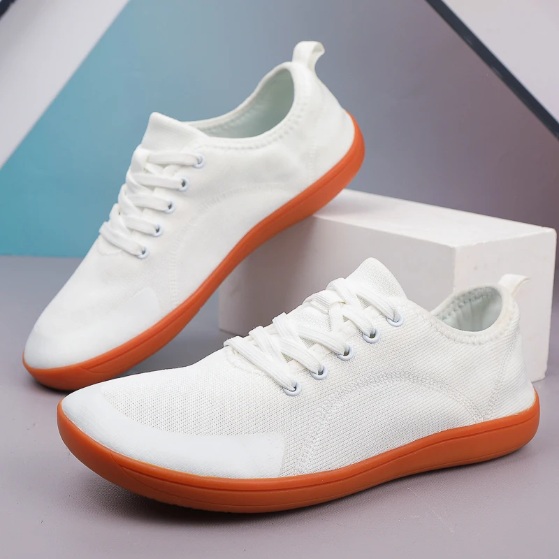 Женские босоножки с широким носком Минималистичная дышащая удобная обувь для