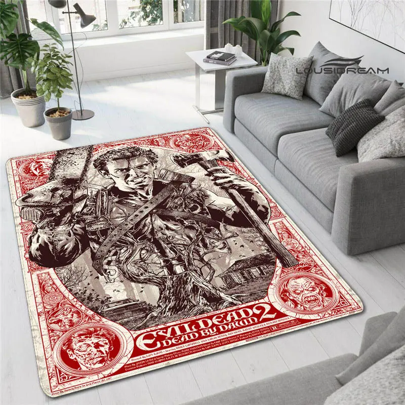 

Ковер с принтом злых мертвецов, коврики для гостиной, уборной, напольный коврик, декоративные комнатные ковры для спальни