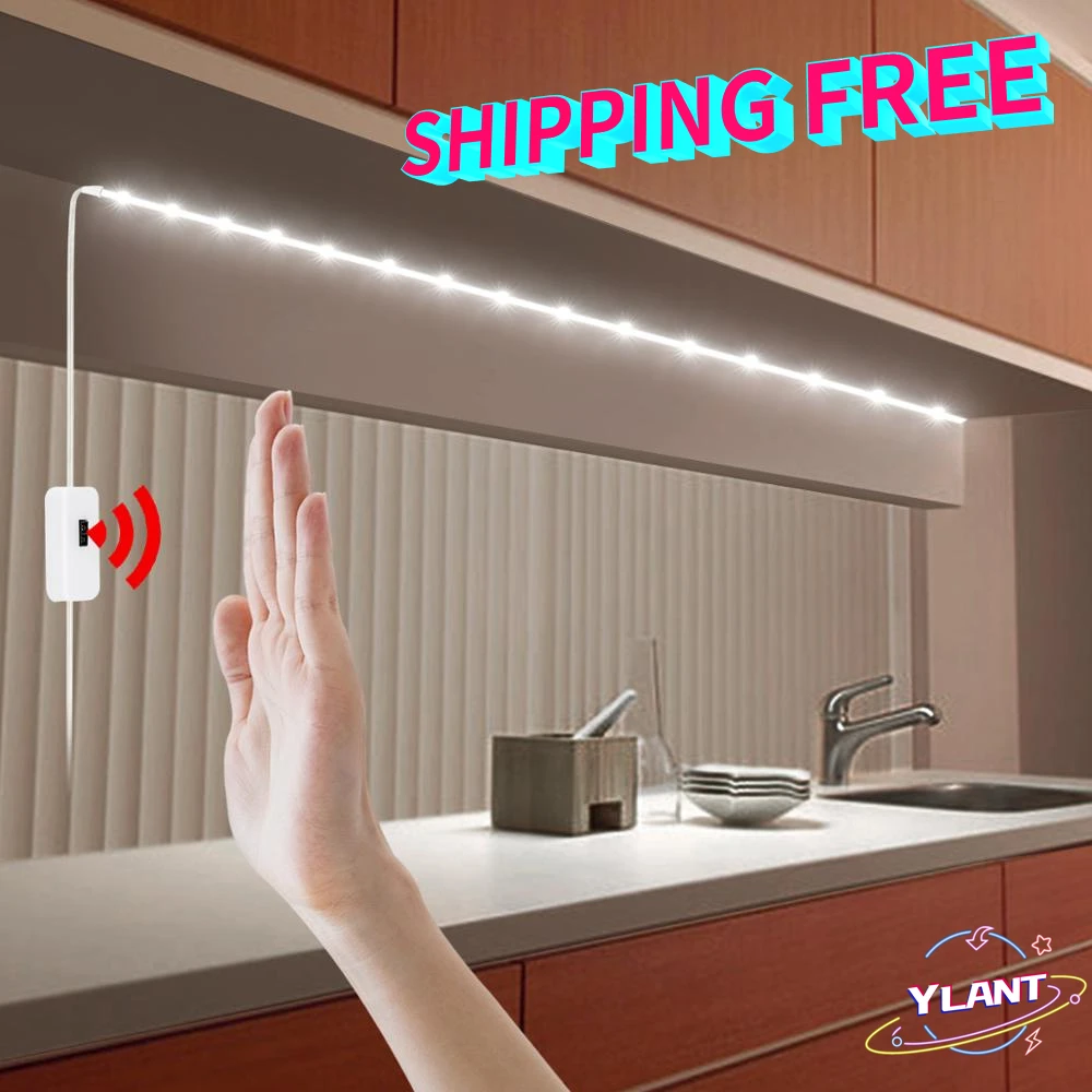 

Светодиодная подсветильник YLANT с датчиком движения, Водонепроницаемая LED лента для телевизора, кухни, 5 в постоянного тока, с питанием от USB