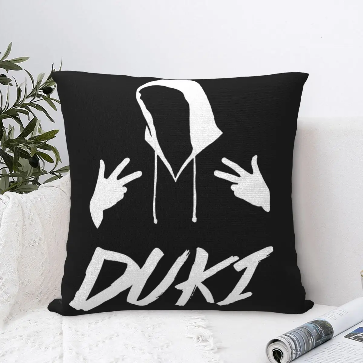 

Case Cushion With Zipper Pillow Cover Decorative the leisure All-match Harajuku Minimalist Car Pillow Cushion Non-stick Trendy