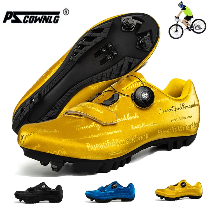

Men Mountain Footwear Mtb Spd Cleat Printing Women Road Sneakers Bike Boots Triathlon Flat Racing Bicycle Speed Cycling Shoes