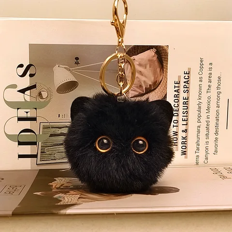 Плюшевый брелок котенок Kawaii