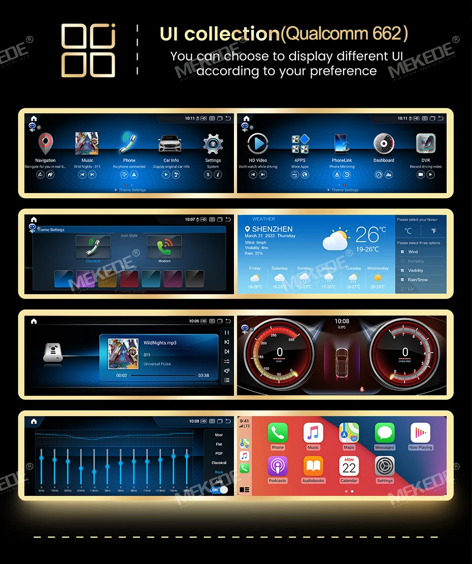 4G LTE 1920*720 Android12 Screen for Mercedes Benz C Class W205 2014-2018 with GPS Navigation Radio Stereo BT Multimedia Carplay - купить по