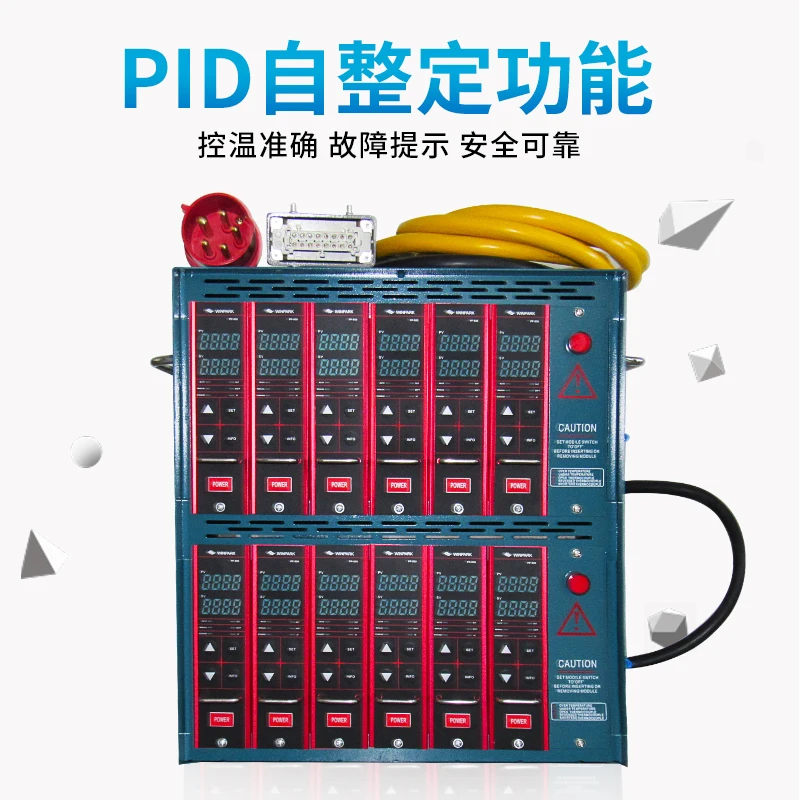 Плата контроля температуры PF500 Hot Runner со штепсельной вилкой блок имеет сильную