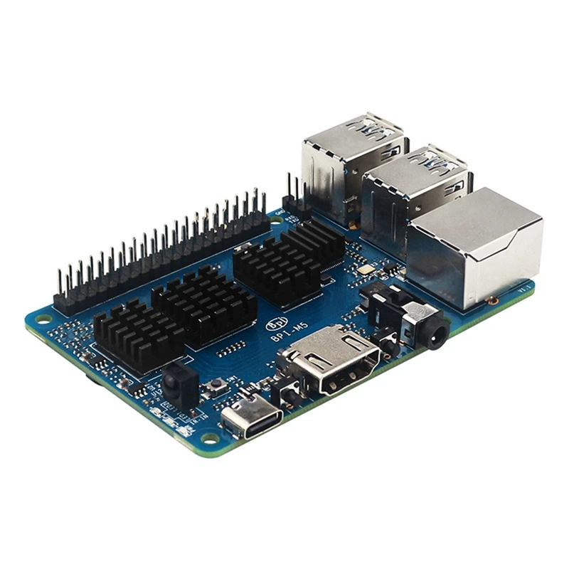 

1 Set For Banana Pi M5 S905X3 Quad Core Cortex-A55 4GB RAM 16GB Emmc Gigabit Development Board