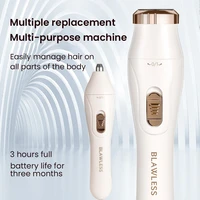 new rechargeable shaver multi function underarm epilator electric removal clippe eyebrow beard trimmer nose hair removal