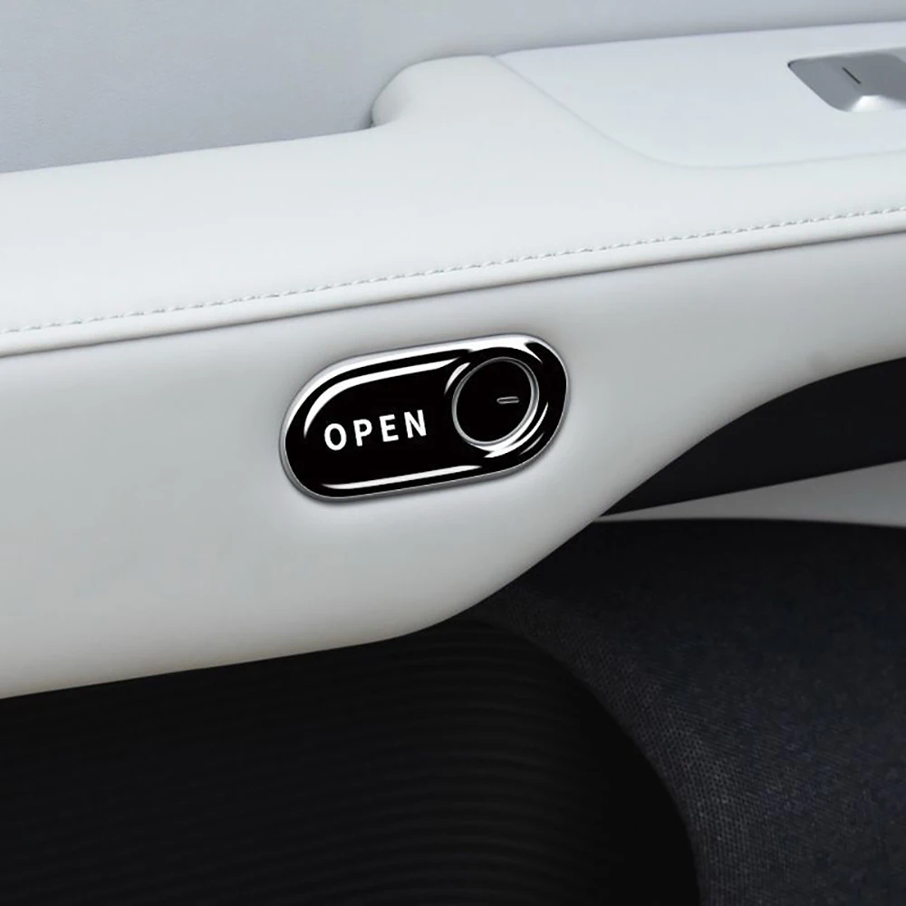 Для Xpeng G6 глянцевая черная клейкая пленка-капельница для внутренней ручки 2023