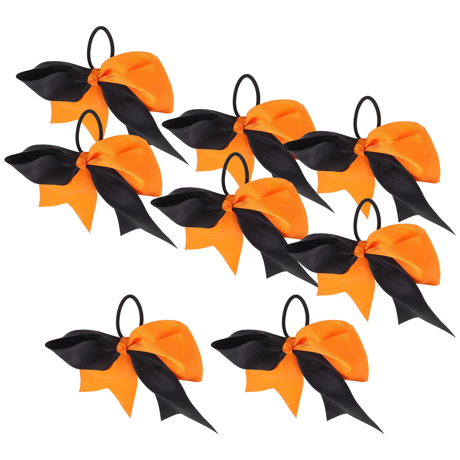 8 шт. детские галстуки для волос с бантом