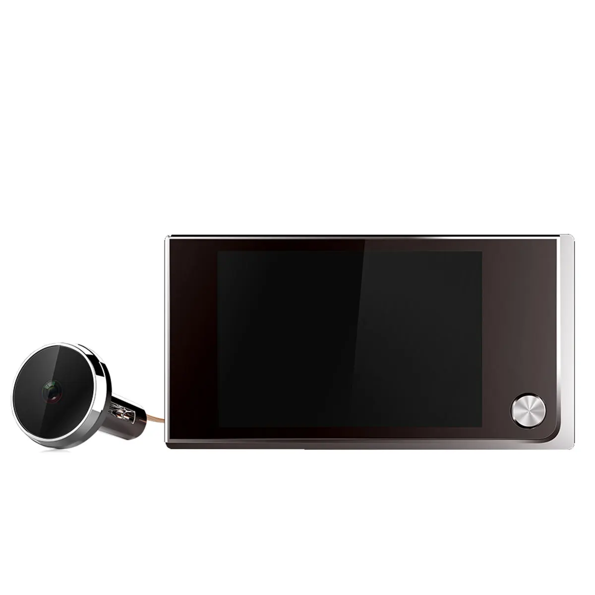 3.5Inch LCD Display 120 Degree Wide Angle Video Door Phone 720P HD Visual Doorbell Peephole Viewer