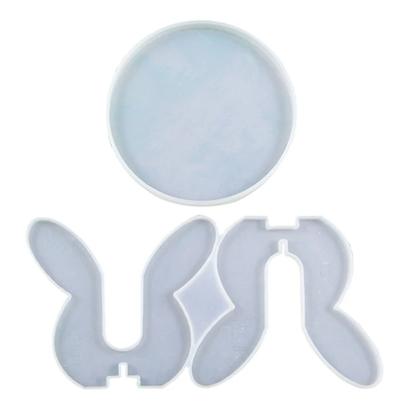 

Potted Plant Stand Crystal Epoxy Resin Mold Flowerpot Support Silicone Mould