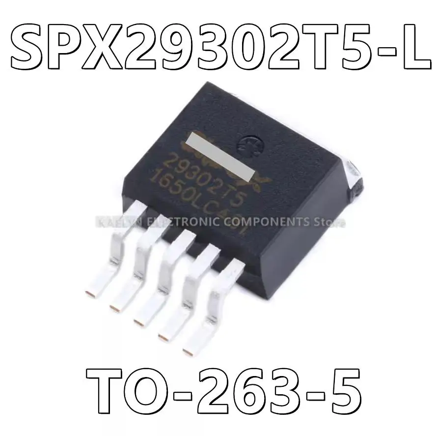 

10Pcs/lot SPX29302T5-L 29302T5 Linear Voltage Regulator IC Positive Adjustable 1 Output 3A TO-263-5