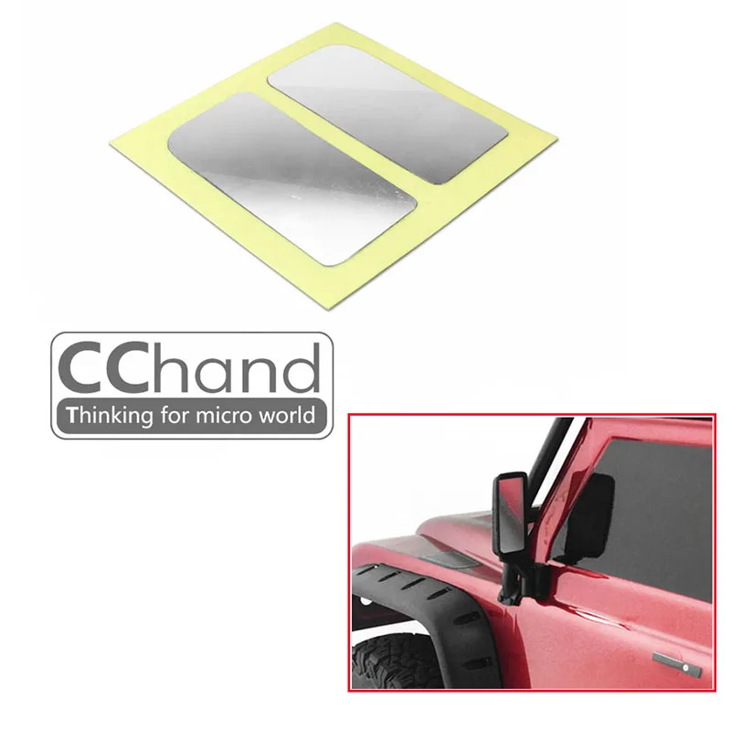 

Cchand Metal Mirror Stickers For 1/10 Defender Trx4 D110 Rc Crawler Spare Parts Th21305-SMT7