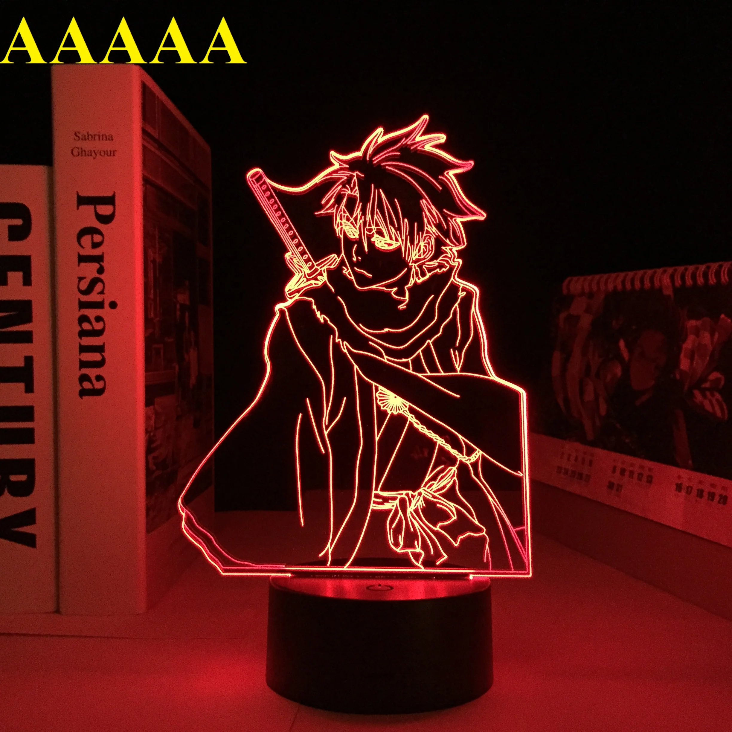 

Toshiro Hitsugaya, аниме, светодиодсветильник лампа для спальни, светильник на день рождения, подарок, декор для комнаты, манга, 3D настольная лампа, Прямая поставка