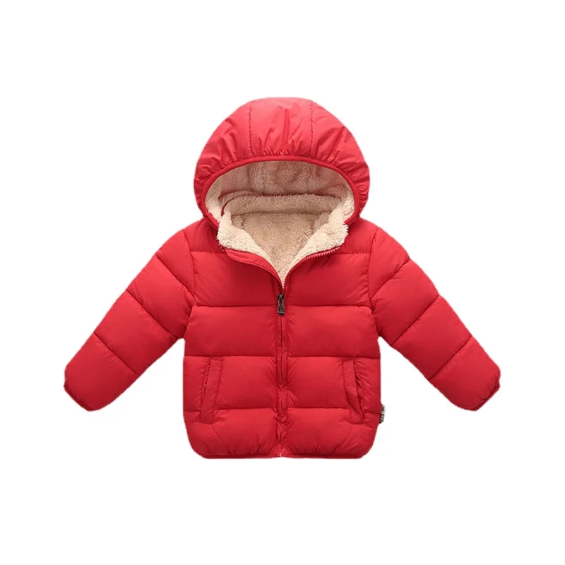 Newborn Winter Warm Snow Wear Hooded Jackets Baby Girl Boy Kids Cotton Jackets Outerwear Children Clothes Kids Clothes Coat