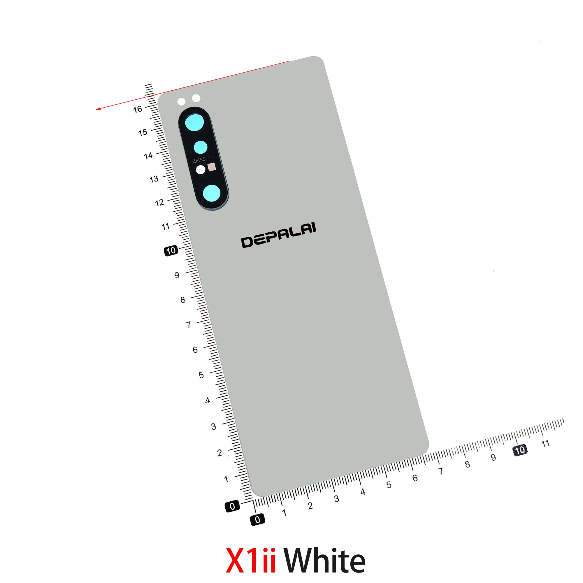 Задний корпус для Sony Xperia X1 J9110 X1ii X5 X5ii задняя крышка аккумулятора с клейкой