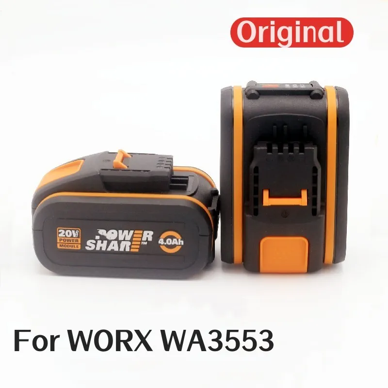 100% оригинал 4000 для WORX WA3553 WG630 WG629 WX372 WX390 WX394 WX550 WX523 WX802 WX858 WX900 аккумулятор для электроинструмента 100% оригинал 4000 для WORX WA3553 WG630 WG629 WX372 WX390 WX394 WX550 WX523 WX802 WX858 WX900 аккумулятор для электроинструмента