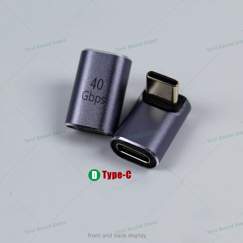 1Pce PD100W Type-C к Штекерный и гнездовой зарядный преобразователь данных USB4 40 Гбит/с