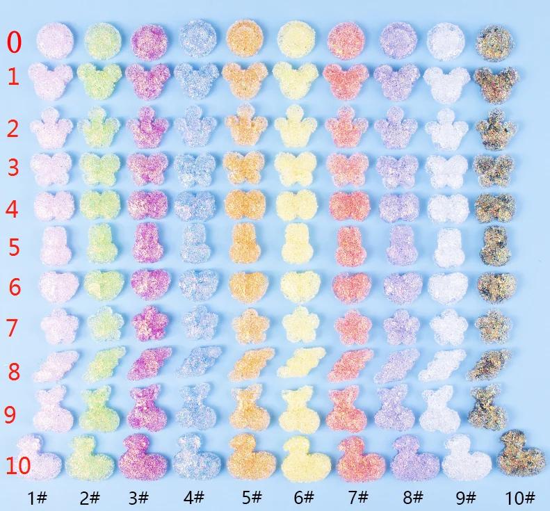 Mobile Phone Shell Material Ear Nail Hair Rope Accessories