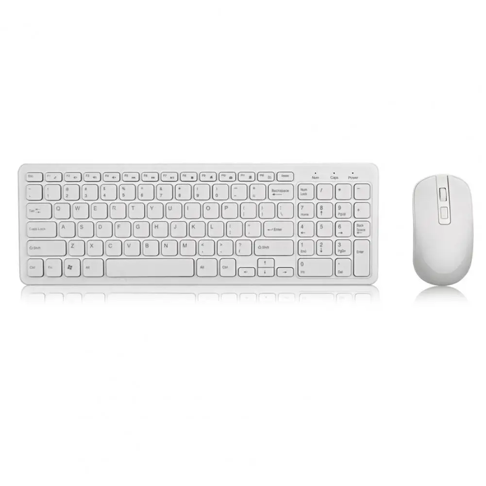

Desk Keyboard Great 2.4GHz Noiseless Wireless Keypad Mouse Sensitive Anti-skid Wireless Keyboard