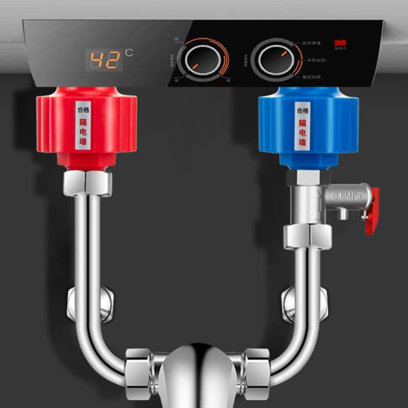 

1pc Electric Water Heater Electric Shock-free Anti-electric Wall Household Water Heater Safety Protection Accessories
