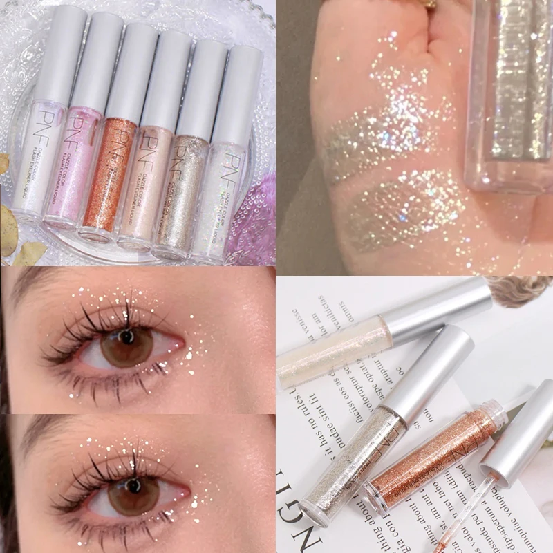 

Diamond Shimmer Eyeshadow Stick Waterproof Lasting Glitter Pearlescent Highlighter Lying Silkworm Sequins Eye Brighten Cosmetics