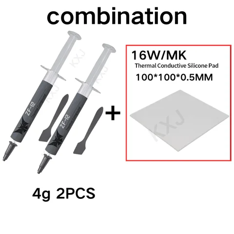 Термопаста для процессора zf 12 Вт, термопасты, процессор zf-12, термопаста, смазочная паста, силиконовая штукатурка, паста termica
