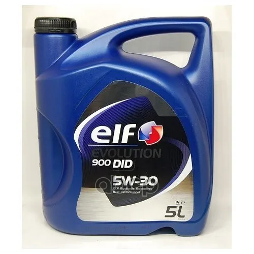 Масло Моторное Синтетическое 5л Evolution 900 Did 5w30 A3/B4 C3 Sm/Cf 502.00/505.00/505.01 ELF арт. 194881|Детали
