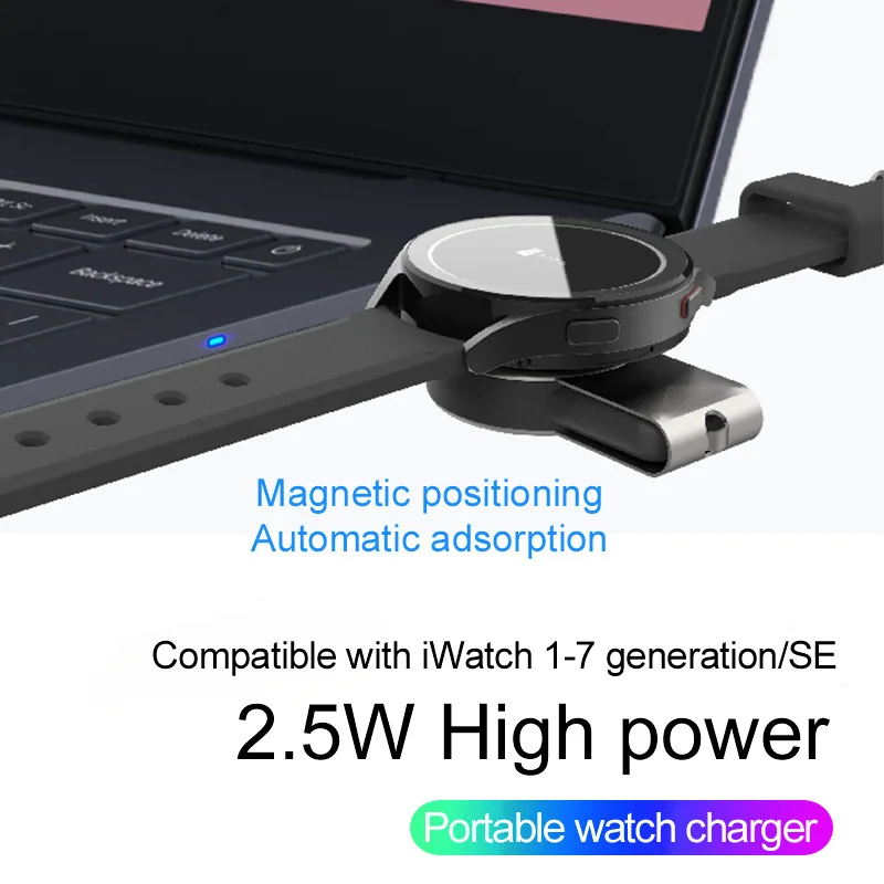 

New for Samsung Galaxy Fast Charger Galaxy Watch 3/4 Active 1 2 Magnetic Fast Charging Samsung Watch Power Supply Adapte