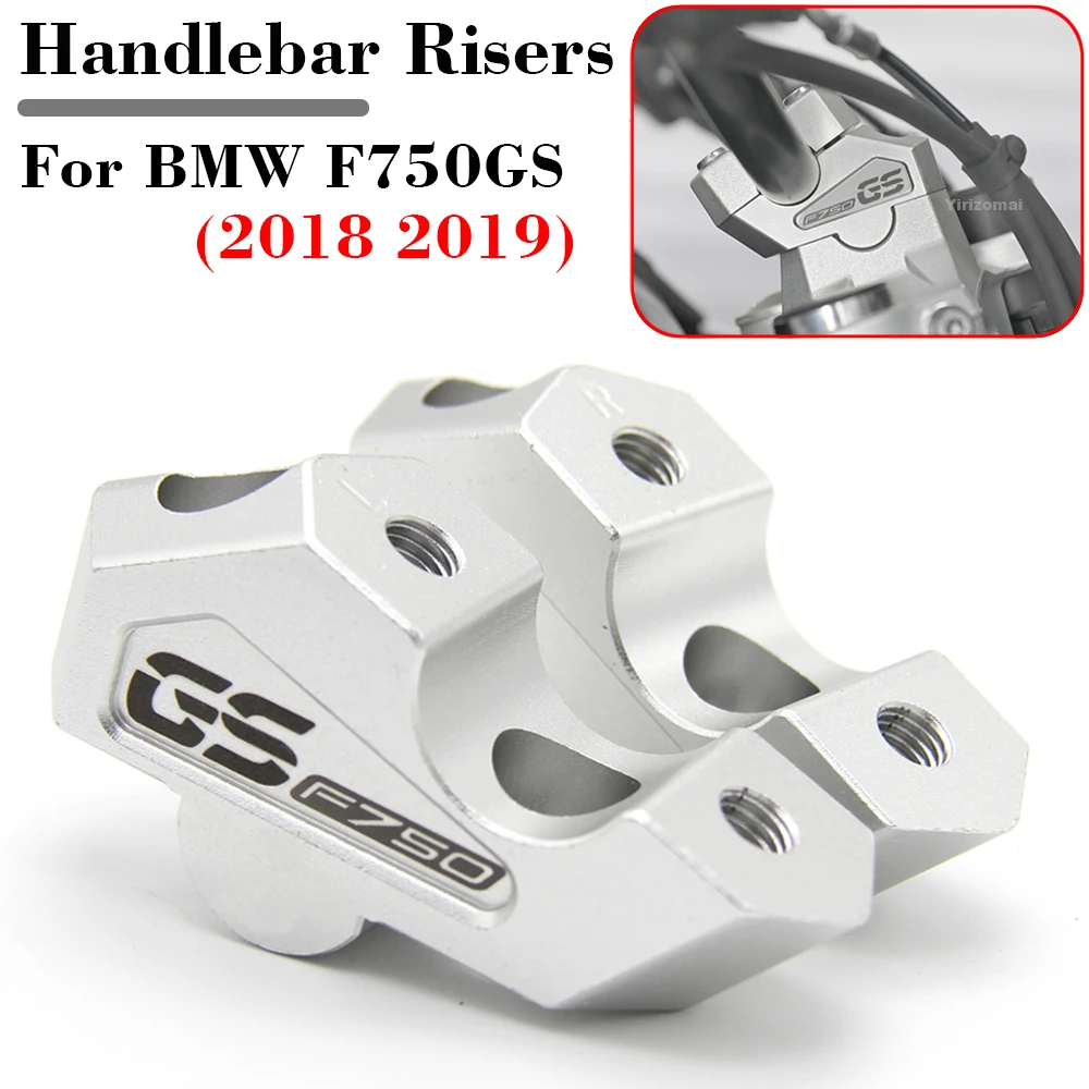

Motorcycle Handlebar Riser handleBars Clamp Backward Extend Adapters for bmw F750GS F750 750GS 2018-ON for 22MM handlebar