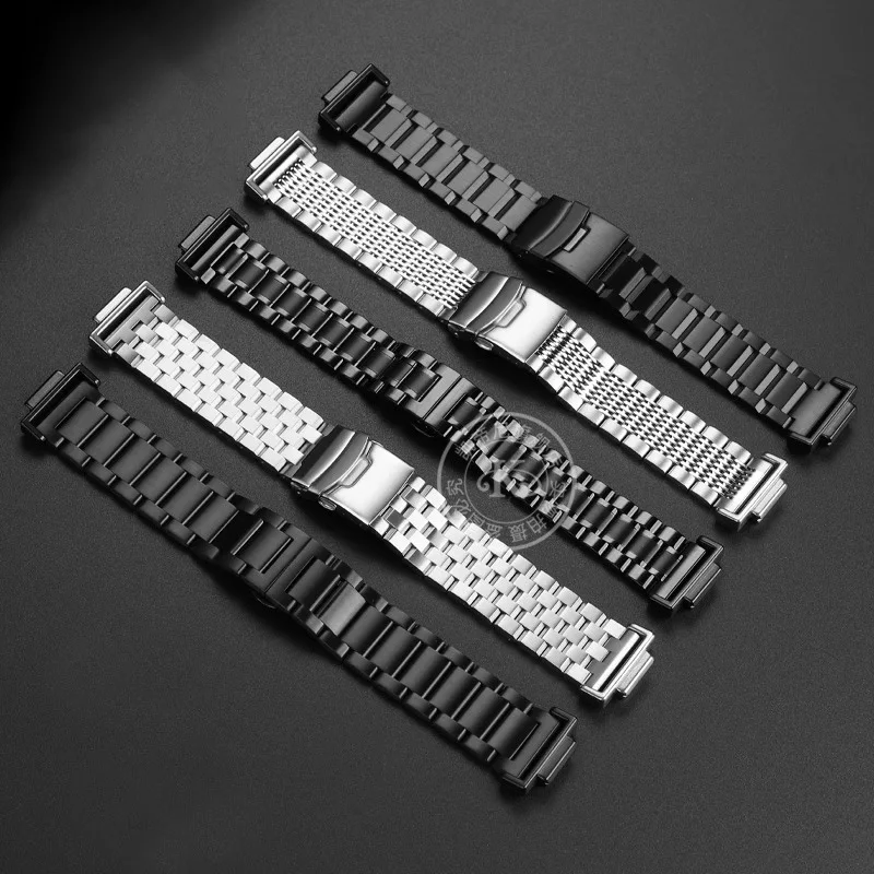 Фото Модифицированный браслет из нержавеющей стали, ремешок для часов Casio G-SHOCK GA-2100 GM2100 GM-110 GA110 DW5600, металлический ремешок для часов №2