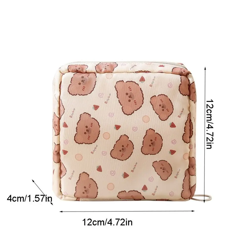 Клубничная сумка для хранения гигиенических салфеток мультяшный дизайн кошелек