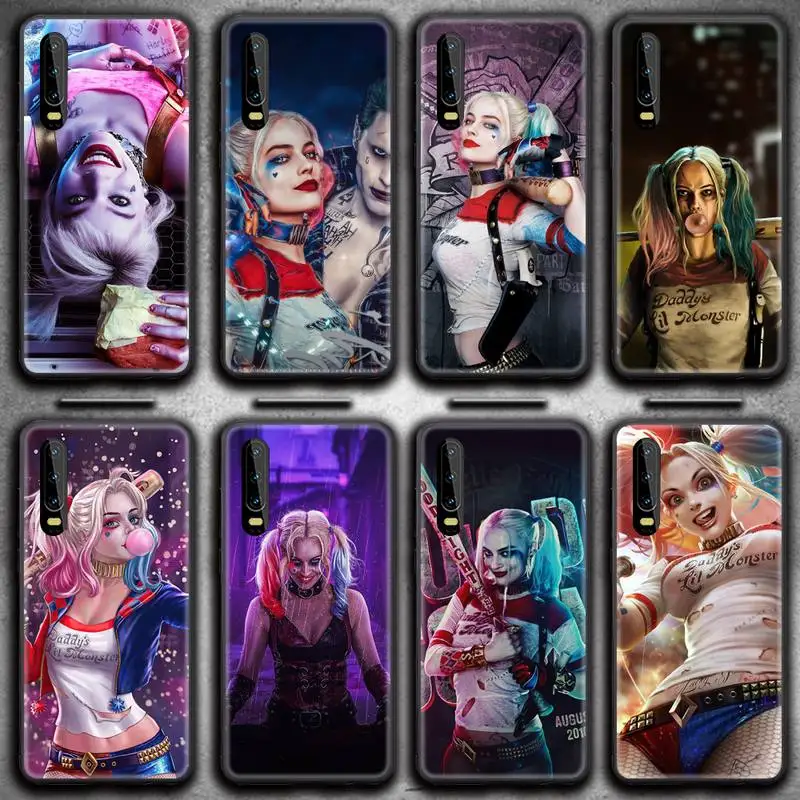 

DC Harley Quinn Phone Case for Huawei P20 P30 P40 lite E Pro Mate 40 30 20 Pro P Smart 2020