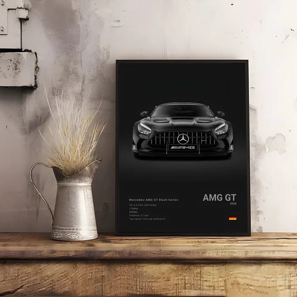Автомобиль M-Mercedes-B-Benz-AMG GT G C63 300 500SL EVO A45 SLS R