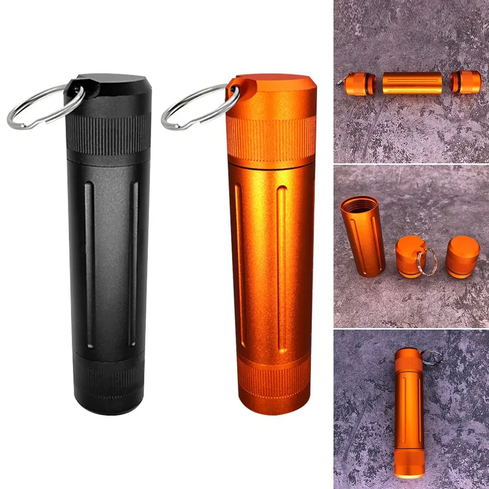 

Lightweight Aluminum Alloy Portable Outdoor Tools Outdoor Ashtray Pill Case Box Medicine Box Storage Container