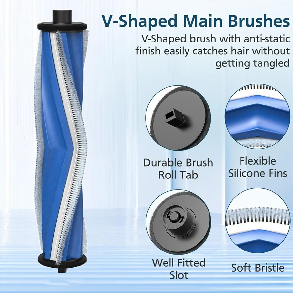 Робот-пылесос для ECOVACS DEEBOT T30S/T30S COMBO/T30S Pro основная боковая щетка фильтр Hepa мешки