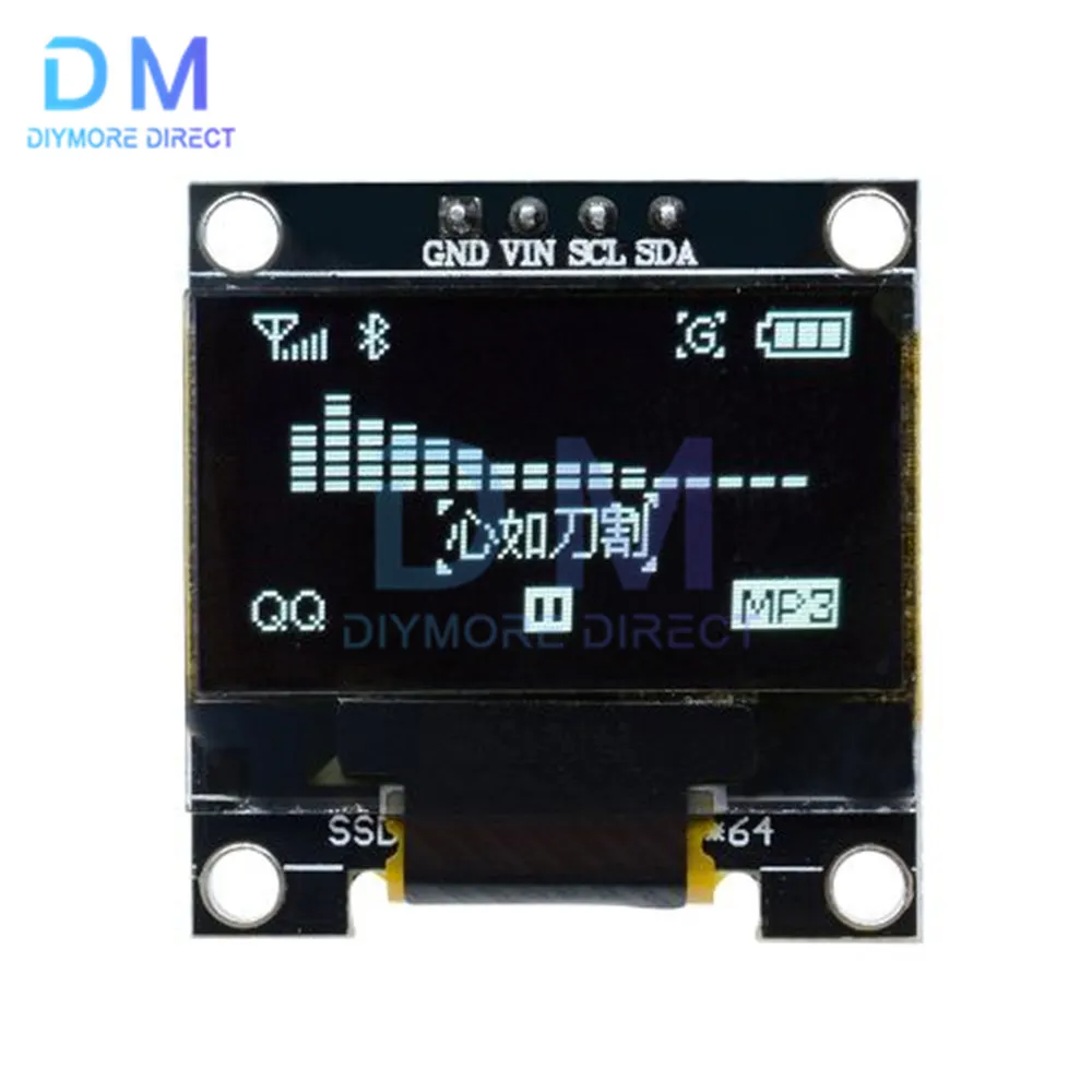 

0.96 inch OLED IIC Serial White OLED Display Module LCD Screen Board for Arduino