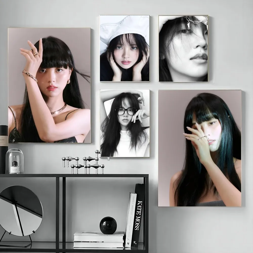 Наклейки в виде постера Ким So Hyun Корейском стиле украшение для гостиной спальни