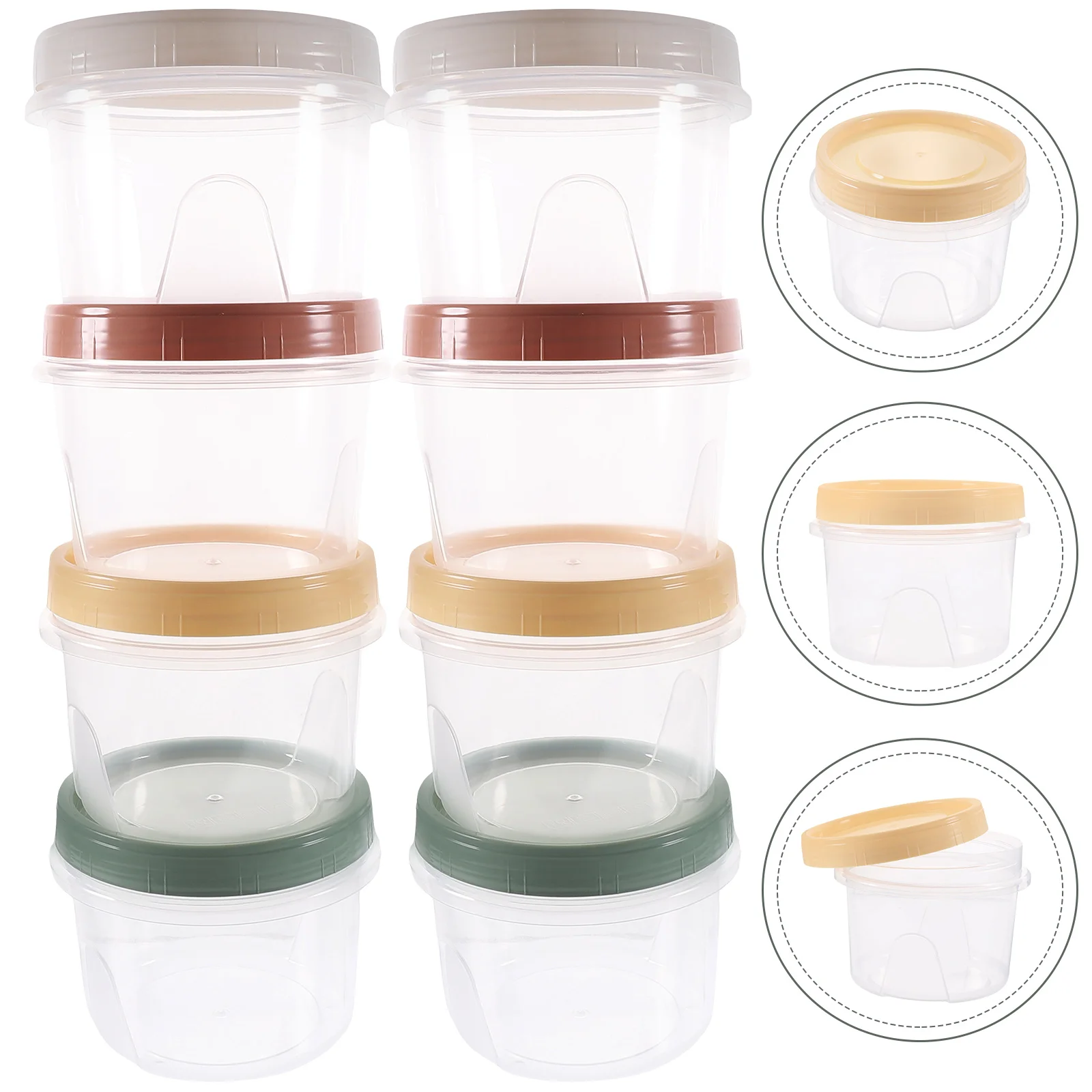 

Snack Box Seal Storage Jar Fruit Organizer Salad Holder Food Container Kitchen Supplies