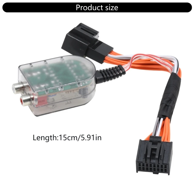 Простая установка автомобильный стерео усилитель звука разъем для подключения