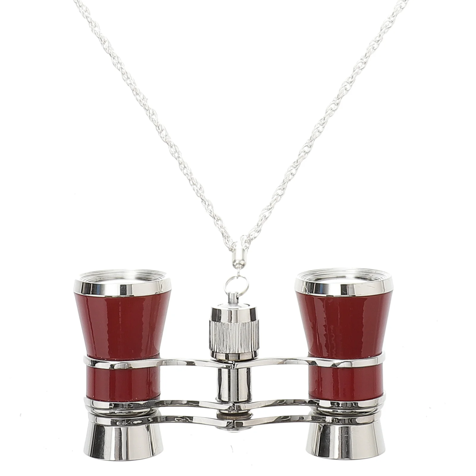 

Бинокулярный телескоп с цепочкой (серебристо-красный) очки Opera Theater для конных гонок 3X25