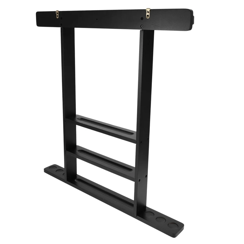 

Pool Cue Rack,Pool Stick Holder Wall Mount,6 Pool Billiard Stick Holder Wall Billiard Cue Rack,Pool Table Accessories