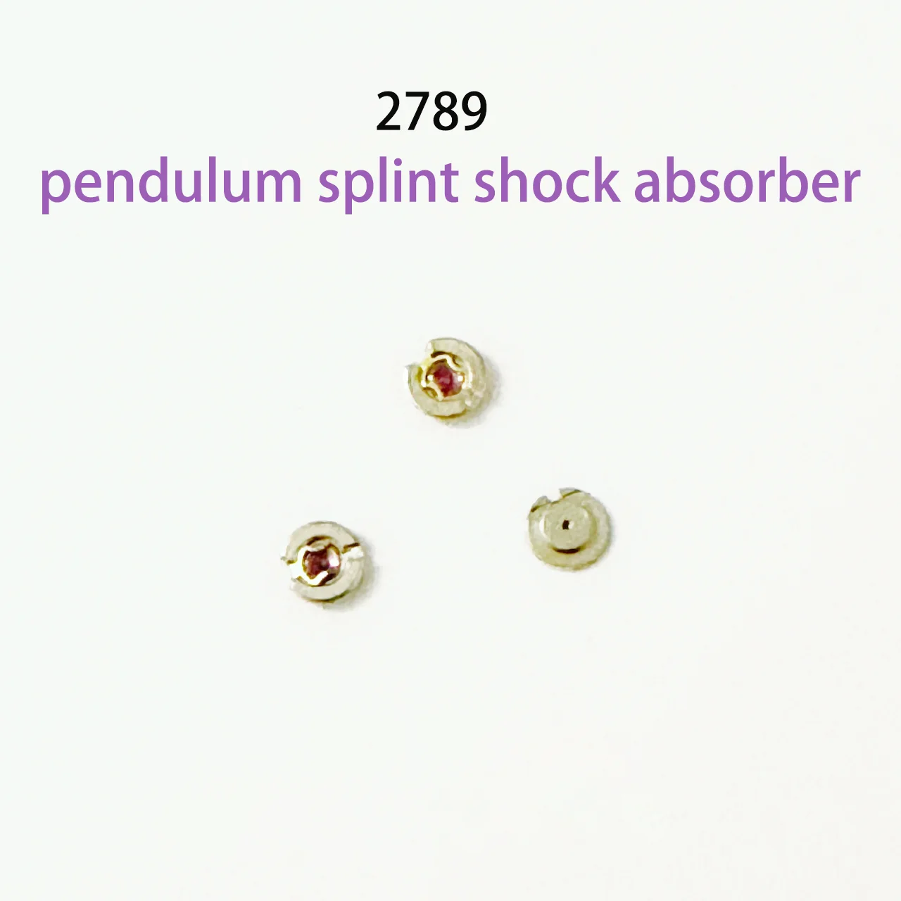 Маятниковая шина амортизатор аксессуары для часов Швейцарский механизм 2789