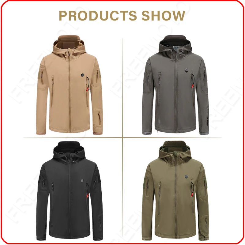 

Winter Electric Heated Clothes Motorcycle Heating Jacket USB Charging Waterproof Windbreaker Heat Outdoor Skiing Coat M-4XL