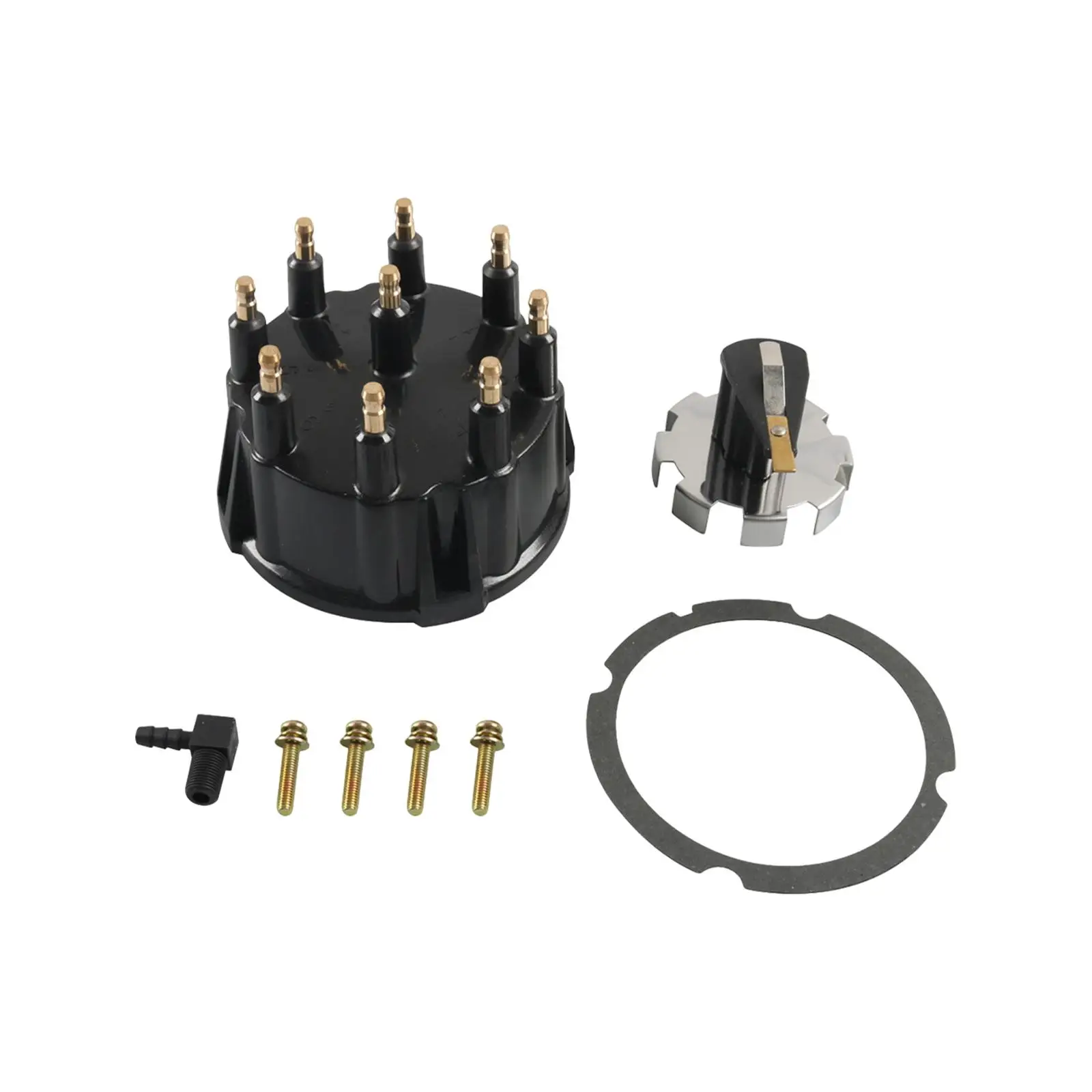 

Distributor Cap Tune up Set Spare Parts Accessories 805759Q3 Replaces for All 5.0 5.7 7.4 8.2 V8 W/ Bolt Ignition 1980-2003