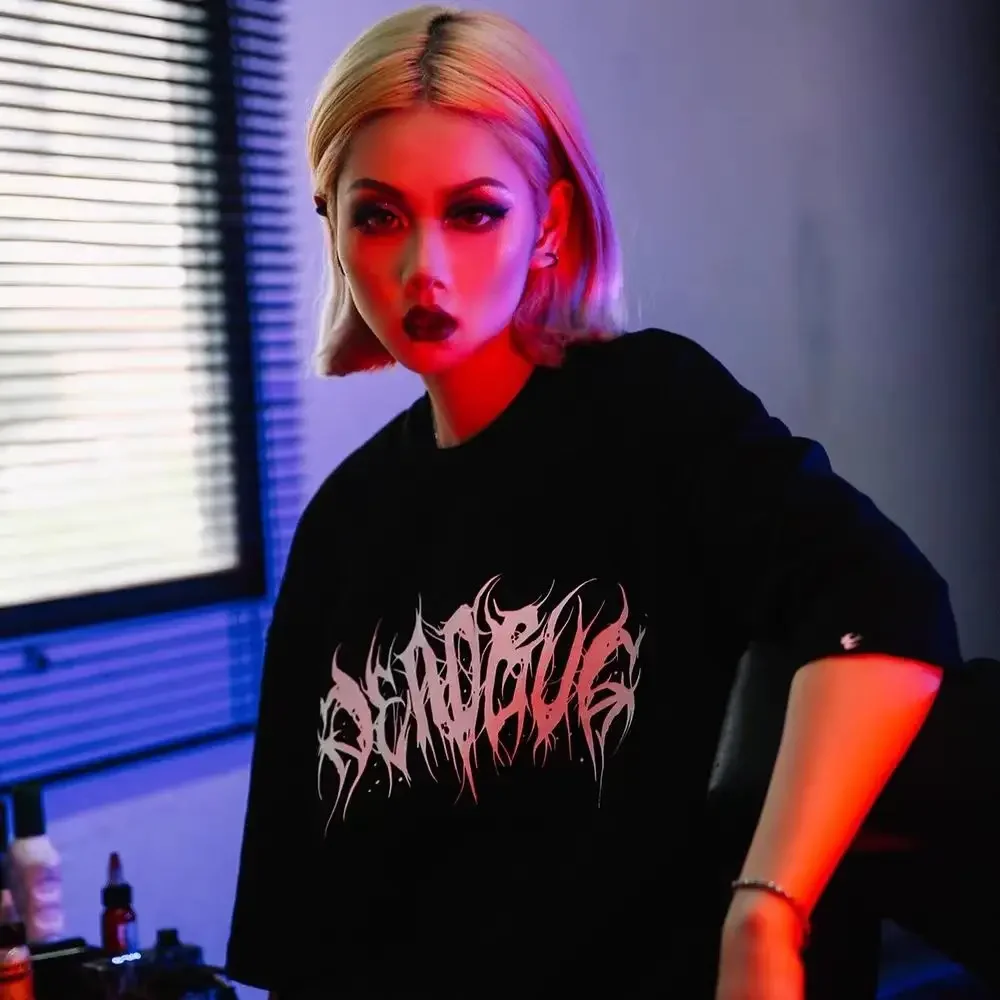 Футболка EKHLAS для мужчин и женщин художественная татуировка суставная темный