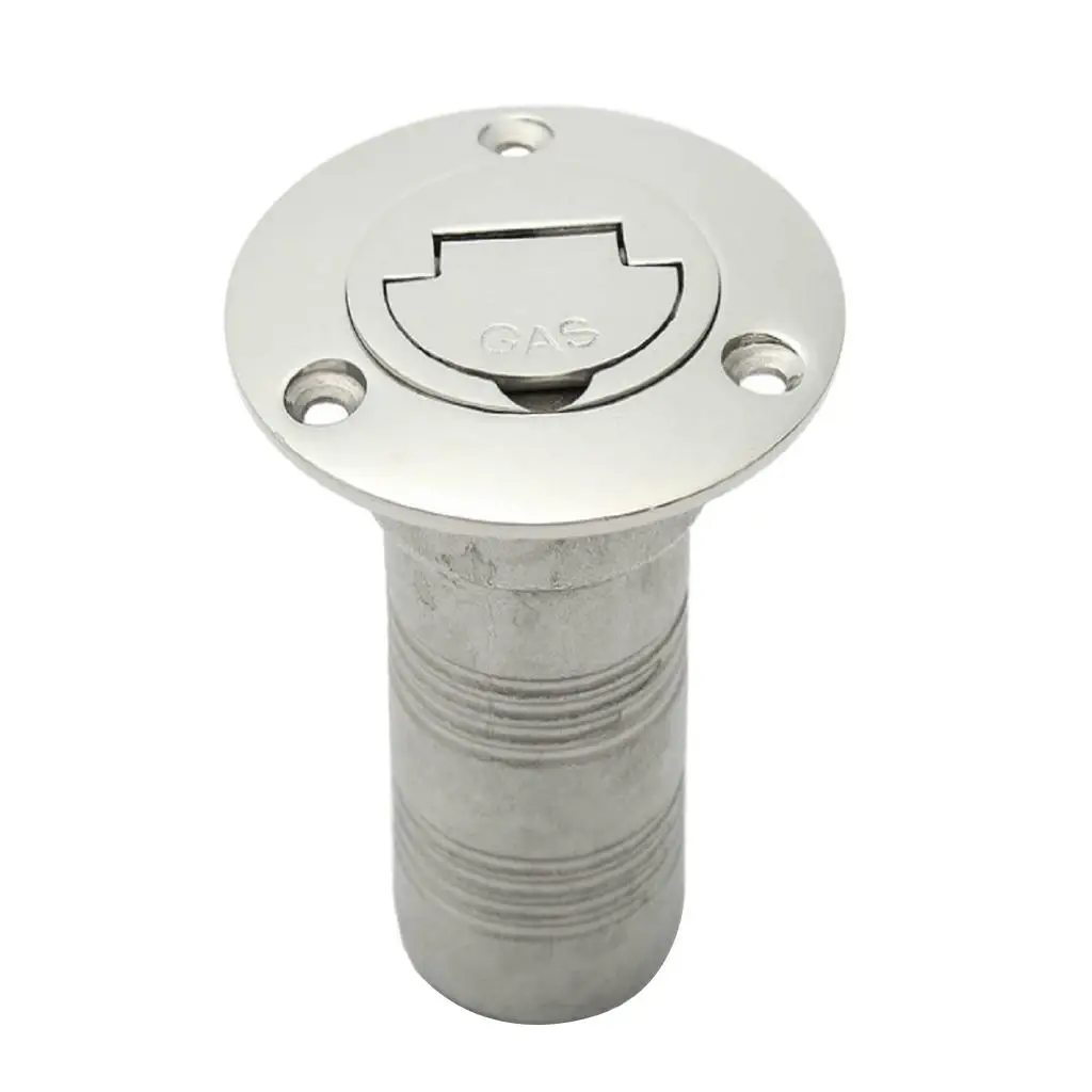 

High Polished Boat Gas Oil Deck Fill Filler & Lift /1.5in