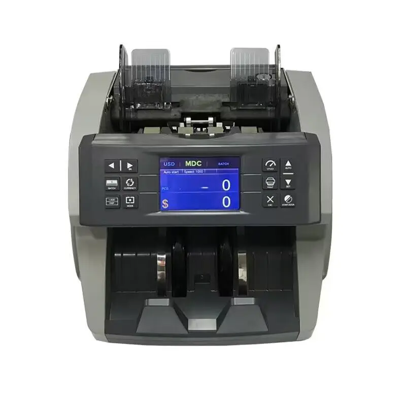 Новый счетчик банкнот коммерческий кассовый аппарат Детектор фальшивых купюр